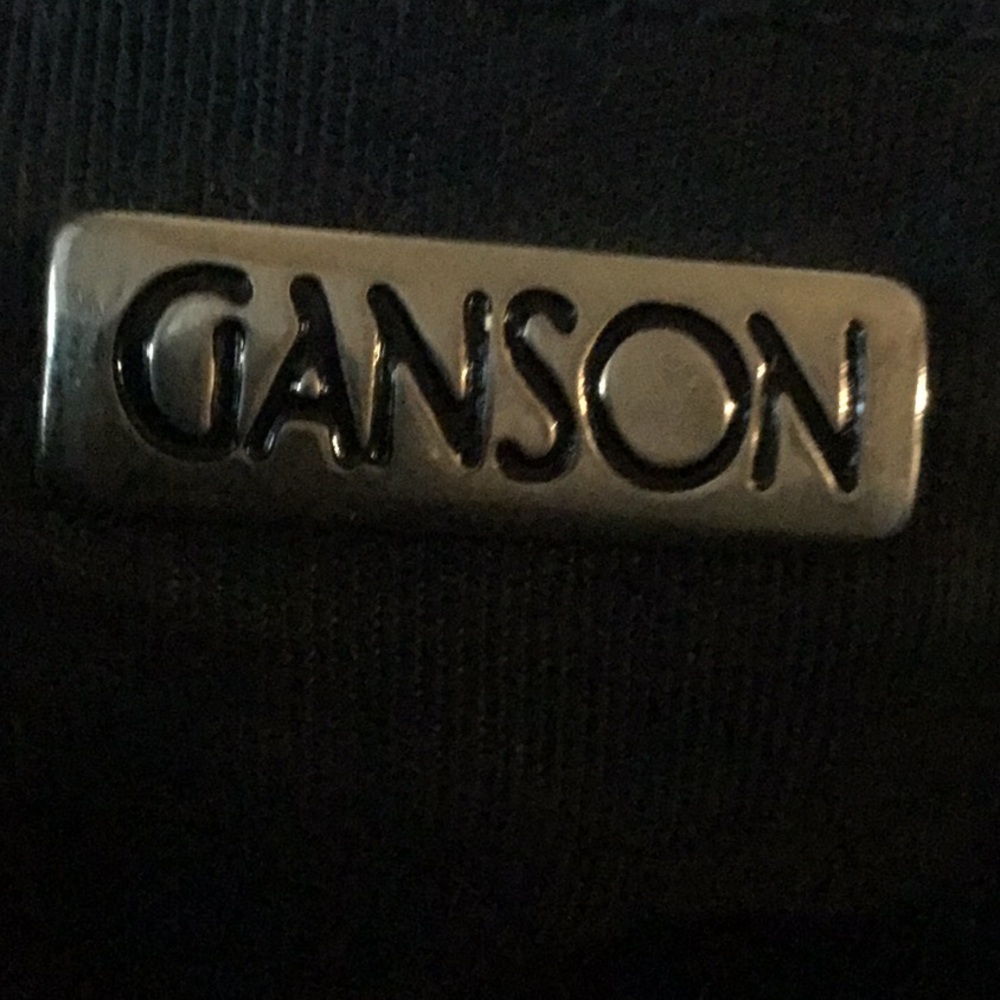 Hanson Black purse/10 inches wide 7” deep - Picture 3 of 6